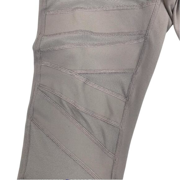 LULULEMON Wunder Under Pant High-Rise Mesh 28" Sz 4 Gray Yoga Special Edition - Picture 9 of 11